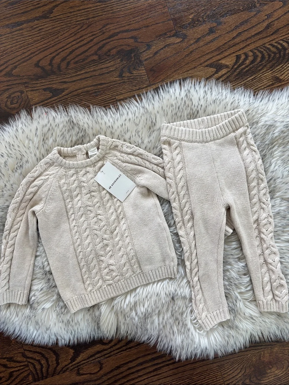 2T NWT H&M 2-PIECE COTTON-KNIT SET